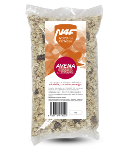 Copos de Avena con Arándanos (500 g.) Nuts4Fitness