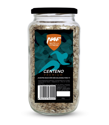 Copos de Centeno premium (450g.) Nuts4Fitness