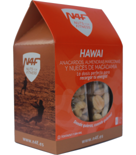 HAWAI. Anacardos, Macadamias y Almendras (pack 6 uds.) Nuts4Fitness